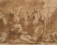 Giordano Luca St. Peter Visiting St. Agatha in Prison  - Hermitage